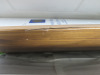 Large Oval Wood Table Top in Walnut Effect. Size 200 x 120cm. NOTE: requires base, damage as pictured. - 6