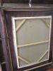 Large Guilt Framed, Canvas Artwork of Black Chair with Apples. Size 170 x 145cm. - 4