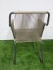 Roda Harp 368 Sled Base Garden Easy Chair with Armrests. - 5
