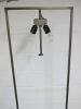 Kevin Reilly Steaman Dimmer Floor Lamp. Size H165cm. NOTE: power to dimmer unit but bulbs not illuminating. Sample Image. - 8