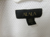Alala White Zip Up Lightweight Ladies Jacket in White. Size M. - 2