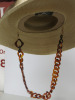 3 x Assorted Ladies Hat to Include: Straw Hat with Tortoise Shell Style Strap, Blue Weave Hat with Face & Wool Hat. - 6