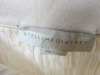 Stella McCartney Woollen Pleated Skirt in Cream. Size 40. - 2