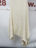 Stella McCartney Woollen Pleated Skirt in Cream. Size 40. - 4