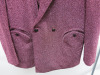 Blaze Pink Sparkle Everyday Blazer. Size Unknown. - 2