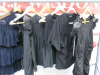 6 x Ladies Fashion Tops to Include: Catherine Malandrino Dress (Size 6), Osman London Dress (Size 10), Alala Hoody (Size M), Zara Long Sleeve Blouse (Size 30), All Access Vest (Size M), Mes Demmoiselles T-Shirt & Unknown Boob Tube. - 3