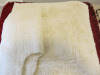 Bath Mat & 2 x Pedestal Sink/Toilet Mats & 1 x White Towel. - 2