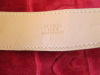 Hermes Brown Leather Belt with Gold Buckle, 113cm. - 4