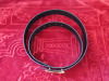 Hermes Black Leather Belt with Gold Buckle, 133cm. - 2