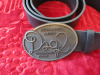 DSquared2 Black Leather Belt. 110cm. - 2