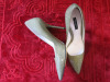 Pair of Dolce & Gabbana Ladies High Heel Shoes in Pale Green. Size 38. Lightly Worn. - 2