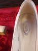 Pair of Tods Ladies Shoes in Light Pink. Size 37 1/2. Appear Unworn/New. - 2