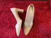 Pair of Tods Ladies Shoes in Light Pink. Size 37 1/2. Appear Unworn/New. - 3