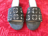 Pair of Ladies Nine west Slip on Shoes. Size 7 1/2. Lightly Worn. - 2