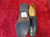 Pair of Manz Black Slip On Shoes. Size 13 1/2. Appear New/Unworn. - 4