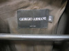 Georgio Armani Black Soft Lamb Skin Jacket with Viscos Lining, Size 56. - 2