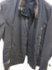 Billionaire Couture Gentleman's Cotton Jacket with Leather Detail. Size 56. - 2