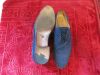 Pair of Kiton Hand Made Shoes in Blue Suede, Size 13. Lightly Worn. - 4