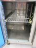 Polar Stainless Steel Triple Door Counter Fridge, Model G597, S/N 20102854. Size H85 x W180 x D70cm. NOTE: condition of doors (As Viewed). - 4