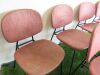 13 x Infiniti Pink Fabric Dining Chairs on Metal Frame. NOTE: condition (As Viewed/Pictured). - 5