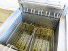 Falcon Twin Basket, Single Tank Deep Fat Fryer, Model E1860, 3 Phase. NOTE: Condition Unknown (As Viewed). - 4