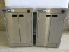 2 x Victor 2 Door Stainless Steel Heating/Hot Cupboards, Model HED30100. Size H90 x W56 x D57cm. - 2