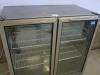 Williams 2 Door Stainless Steel Glass Door Display Chiller, Model BC2 B5. Size H90 x W90 x D50cm. - 2