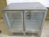 Osbourne Double Sided Display Chiller, Model 257E. Size H90 x W100 x D70cm. - 2