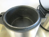 3 x Maestrowave Electronic Rice Cooker/Warmer, Model MRCSL: Note 1 missing bowl. - 4