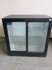 Prodis 2 Sliding Door Back Car Drinks Refrigerator. A/F Sold for Spares or Repair.