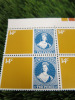 Stamp Collection to Include: New Zealand Anniversaries 14c in u/m upper marginal ‘traffic light’ block of 6 with Black (impressions) omitted. It is believed that only three sheets have been found with the black missing. Two with Plate 1A and one with Plat - 2