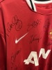 Manchester United FC, Signed Home Champions Squad Shirt 2010/2011 Season with 21 Player Signatures to Include; Sir Alex Ferguson, Rio Ferdinand, Michael Owen, Wayne Rooney & Ryan Giggs. Comes with Certificate of Authenticity. - 2