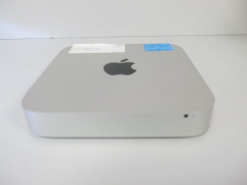 Apple MacMini, Model A1347, Running macOS Monterey, 1.4Ghz i5, 4GB Memory, 500GB HDD, Intel HD5000 1336MB Graphics.