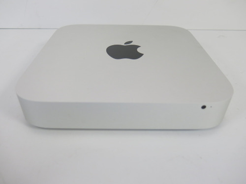 Apple MacMini, Model A1347, Running macOS Monterey, 2.8 Ghz i5, 8GB Memory, 1TB HDD, Intel Iris Graphics.