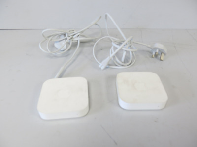 2 x Apple AirPort Express, Model A1392. Comes with Power Supplies.