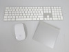 Apple A1843 Wireless Keyboard, Apple Wireless Mouse A1296 & Apple A1339 Trackpad.