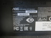 AOC 23" LED Backlight LCD Monitor, Model 236LM00023. - 4