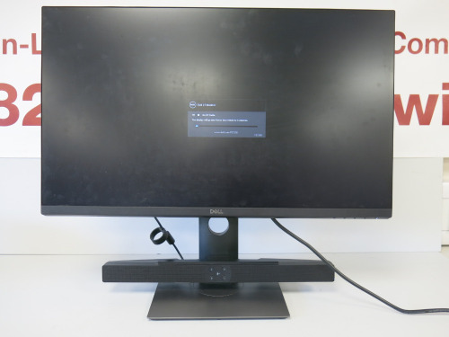 Dell 27" LED Monitor , Model P2720D. Comes with Dell Professional Sound Bar, Model AE515.