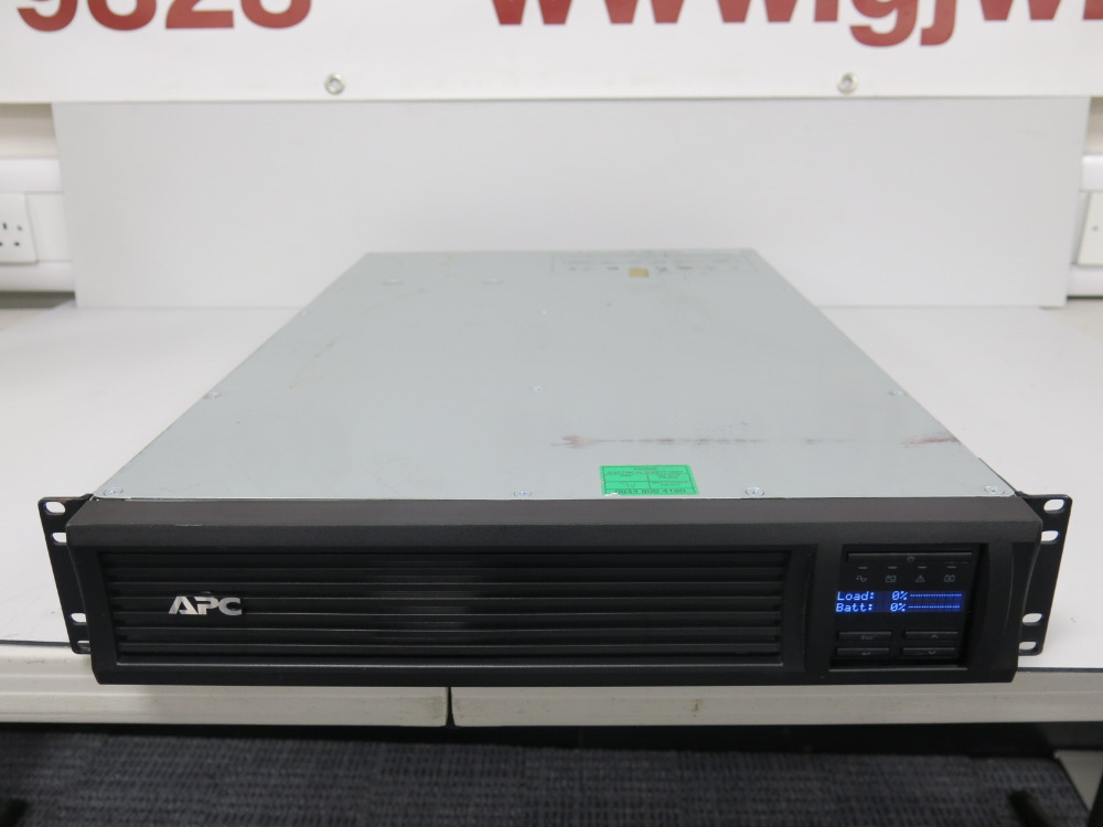 Ups Rack Model APC Rack Mounted Smart UPS, Model SMT33000RM12U.