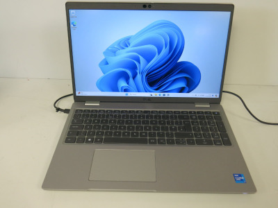 Dell Latitude 5520 15.5 Laptop, Running Windows 11 Pro, 11th Gen Intel Core i7-1185G7 @ 3.00Ghz, 16.00GB RAM, 464GB HDD. Comes with Power Supply.