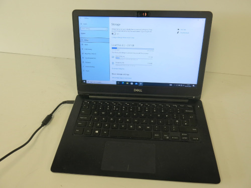 Dell Vostro P87G 13.5" Laptop, Running Windows 10 Pro, Intel Core i5-8250U @ 1.60Ghz, 8.00GB RAM, 237GB HDD. Comes with Power Supply.