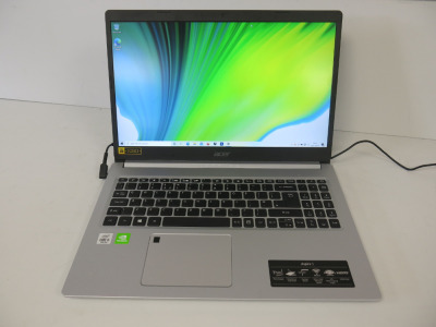 Acer 15.5" Aspire A515-55 Series Laptop, Running Windows 10 Home, Intel Core i5-1035G1 @ 1.19Ghz, 8.00GB RAM, 237GB HDD. Comes with Power Supply.