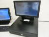 2 x Elo EPOS 15" Touchscreen POS, Model ESY 15E2, Running Windows Embedded POSReady 7, Intel Celeron CPU J1900 @ 1.99Ghz, 4096mb with 1 x Part Power Supply. Comes with 1 x Magnetic Card Swipe, Cash Draw (No Keys) with Keyboard. Originally Purchased New in - 4