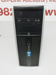 HP Compaq 8200 Elite Convertible Mini Tower. NOTE: for spares or repair (A/F) hard drives removed.