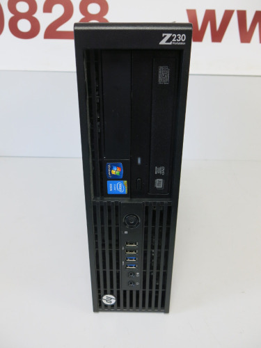 HP Z230 SFF Workstation PC, Intel Xeon E3-1225 @ 3.2Ghz, 4GB RAM, 500GB HDD.