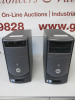 2 x Dell Dimension 4600 PC's. Hard Drives Removed for Spares.