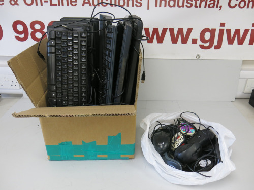 30 x Assorted Keyboards & Mouse to Include: 17 x Assorted Wired Keyboards & 9 x Wired Mouse & 4 x Wireless Mouse.