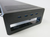 Vaydeer Dual Monitor Stand Riser, Model ZG603 with 4 USB Ports & Power Supply. Length 99cm. - 2