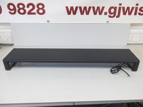 Vaydeer Dual Monitor Stand, Model ZGCo with 4 USB Ports. Length 99cm.