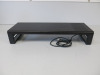 Vaydeer Single Monitor Stand, Model ZGCo with 4 USB Ports. Length 55cm. NOTE: requires power adapter.